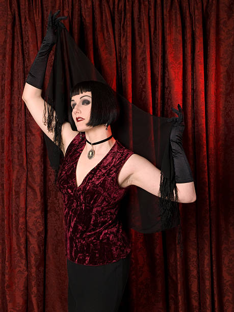 istock Drama Queen Donning Shawl 146960774