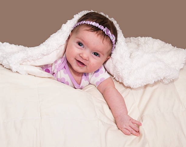 Baby Smiling stock photo