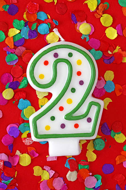 istock Number two birthday candle 146961795