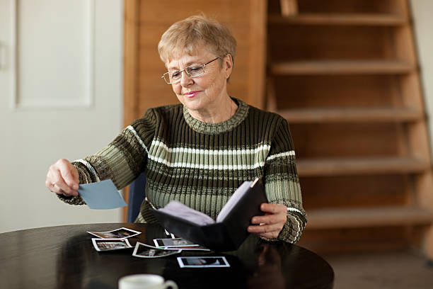istock Senior woman looking photo 146961934