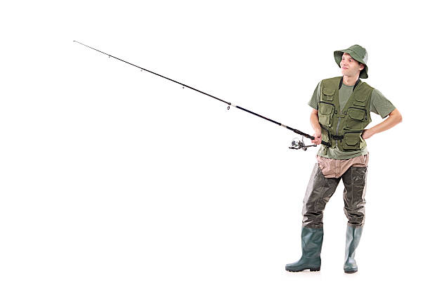 istock Young fisherman waiting 146962271