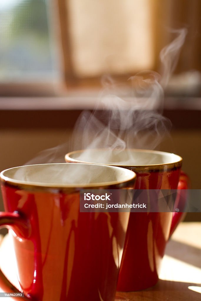 Two Cups of Steamy Coffee (XXL) - Royalty-free İki Nesne Stok görsel Two Cups of Steamy Coffee (XXL) - Royalty-free İki Nesne Stok görsel