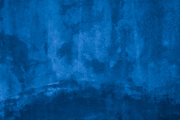 istock Old wall pattern texture cement blue dark abstract  blue color design are light with black gradient background. 1469624796