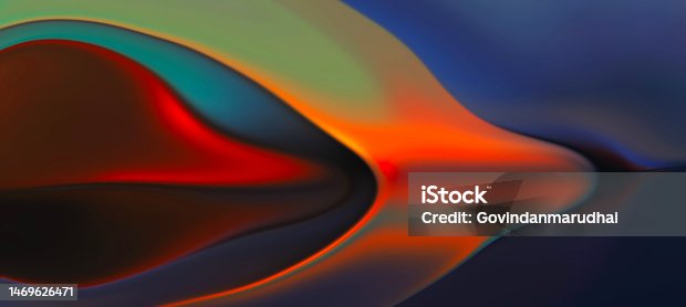 istock Abstract background of paint in multi colorful effects 1469626471