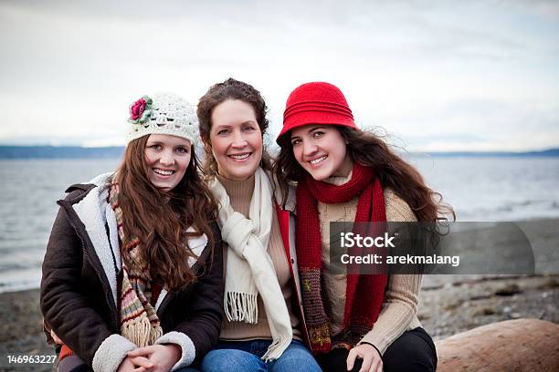 Mother And Daughters Stock Photo - Download Image Now - 50-59 Years, Adult, Affectionate