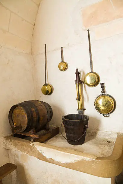 From Chenonceau Chateau kitchen