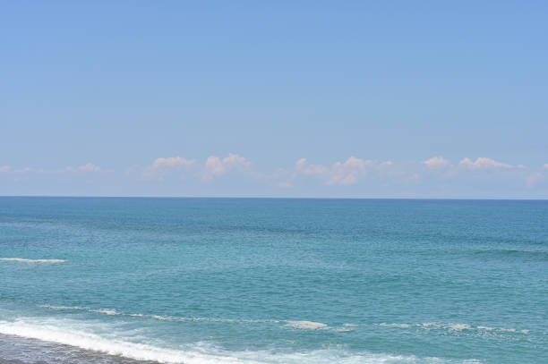 Heading north in the Japan sea in summer
