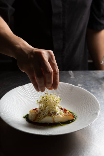 istock Garnishing Japanese Food 1469643366