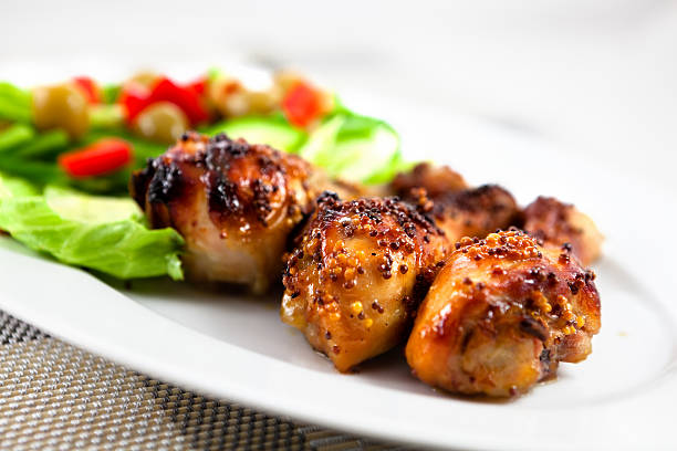istock Roast chicken with honey and mustard 146964727