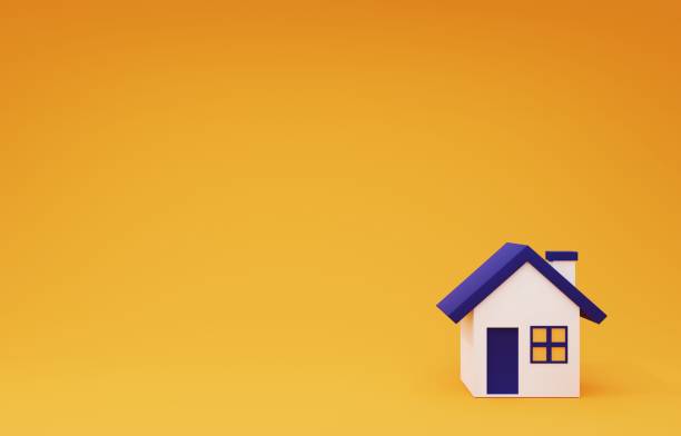 3d image of a cute little house