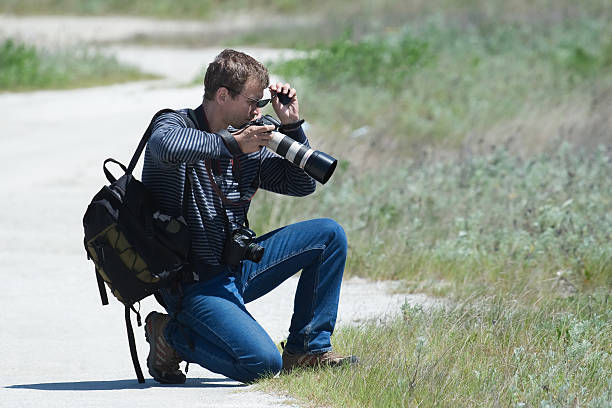 istock Photographer chooses a foreshortening 146964919