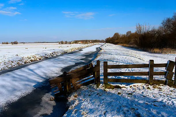 winterlandscape in Holland