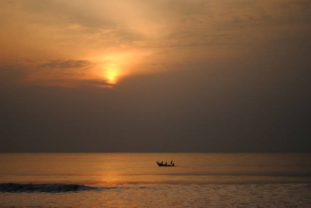 Free Stock Photo of Fishing Boat on Golden Sunset | Download Free ...