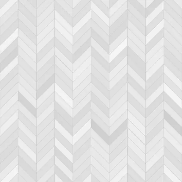Vector illustration of Seamless gray herringbone floor pattern