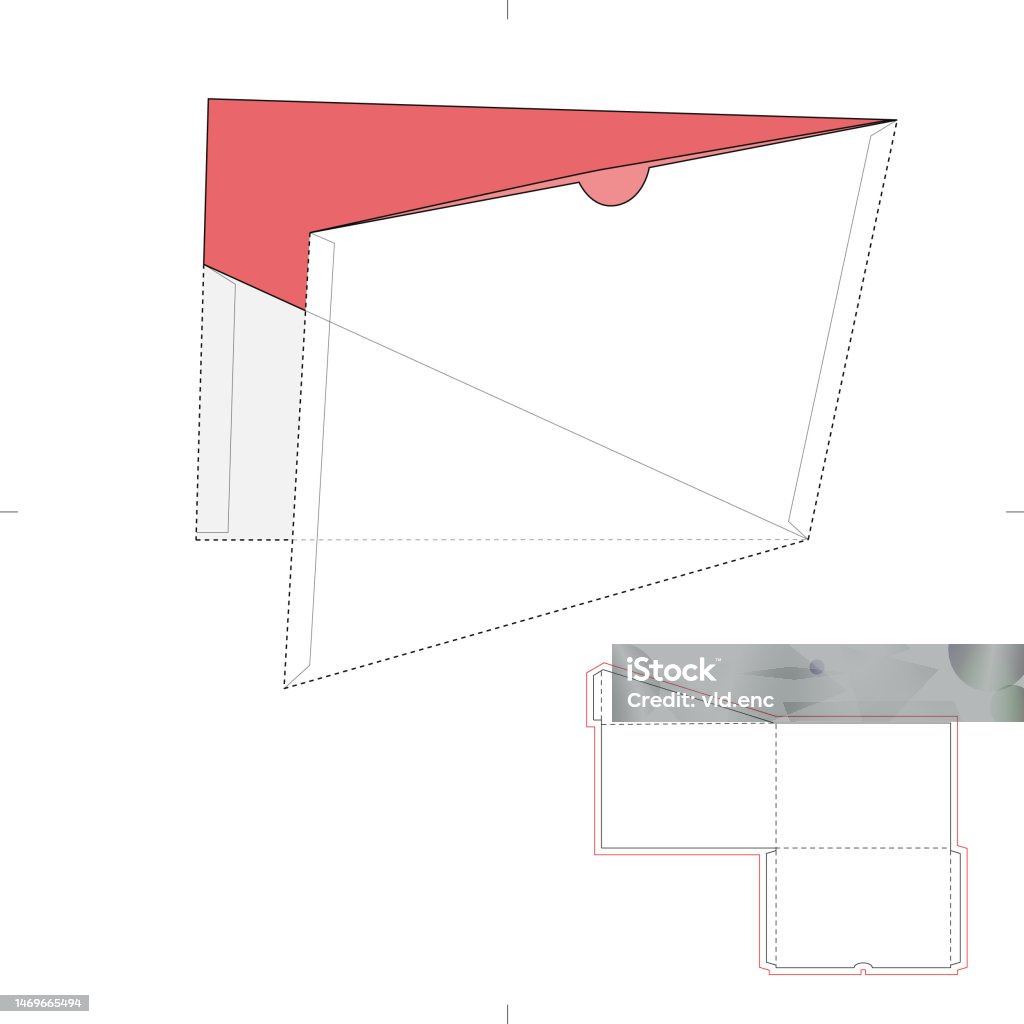 File Folder Drawing.pdf Custom File Folders Stock Illustration - Download Image Now - Blueprint ...