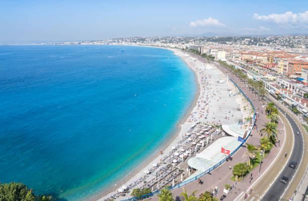 istock Panoramic view of Nice, France 1469665621
