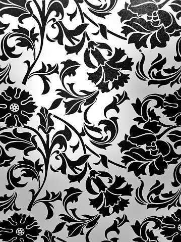 abstract art backgroung floral pattern