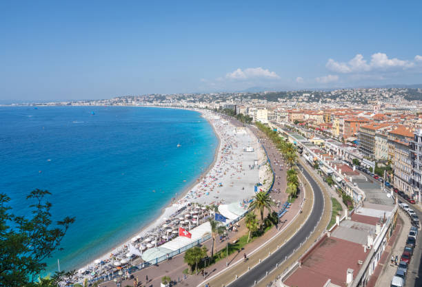 istock Panoramic view of Nice, France 1469666922