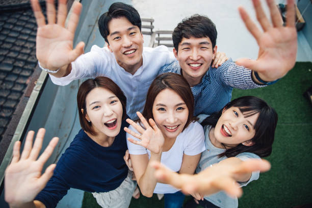 istock Asians friend take a selfie at a party 1469672278