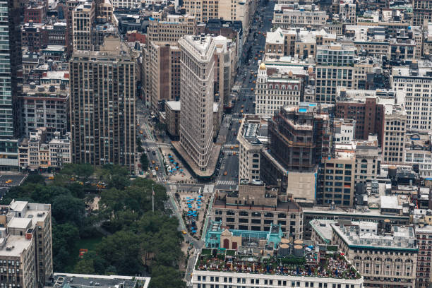 istock Flatiron building on Broadway in NYC 1469672391