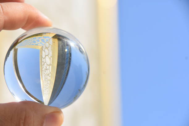 istock THE FRAME IN DUBAI through a crystal ball 1469672852