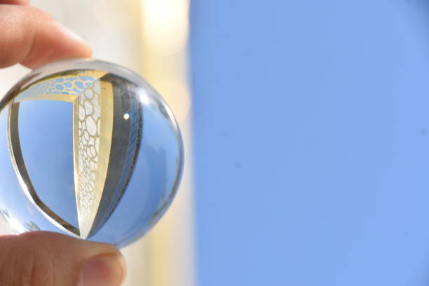 istock THE FRAME IN DUBAI through a crystal ball 1469672858