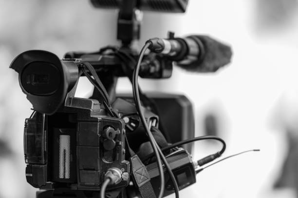 istock Cameras at a Media Conference 1469672935