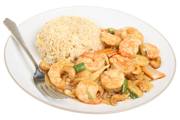 Delicious prawn and squid fried rice. More Asian Food...