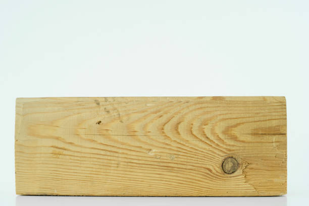 istock piece of wood on a white background 1469687781