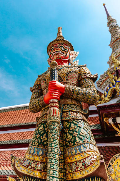 Wat Phra Kaew Ancient temple in bangkok Thailand