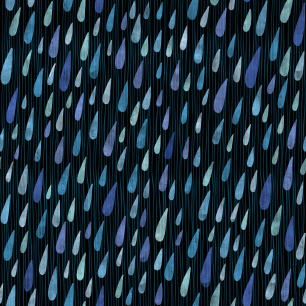 Rainy Background Pattern 140+ Rain Black Background Nobody Stock Illustrations, Royalty-Free ...