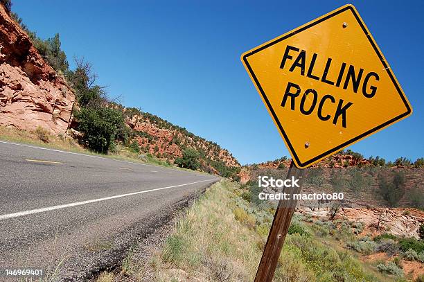 Road Sign Stock Photo - Download Image Now - Arizona, Highway, Horizon Over Land