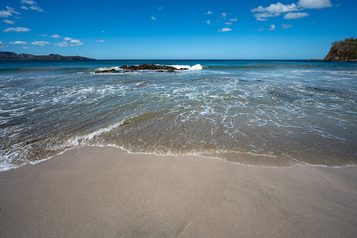 Conchal Beach in the northwest of Costa Rica in a sunny day