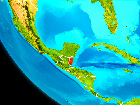 3D Render of a Topographic Map of the World in Miller Projection. Version with Country boundaries and capital cities.; \nAll source data is in the public domain.\nColor and Water texture: Made with Natural Earth. \nhttp://www.naturalearthdata.com/downloads/10m-raster-data/10m-cross-blend-hypso/\nhttp://www.naturalearthdata.com/downloads/110m-physical-vectors/\nRelief texture: GMTED 2010 data courtesy of USGS. URL of source image: \nhttps://topotools.cr.usgs.gov/gmted_viewer/viewer.htm
