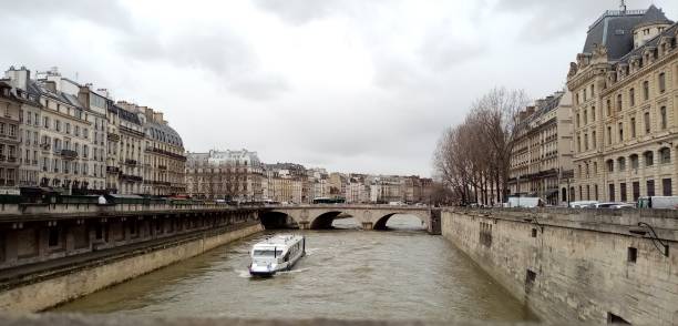 istock A river boat on the Seine 1469727860