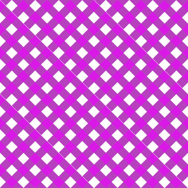 beautiful violet square block light to dark with white background. Abstract graphic pattern fashion style