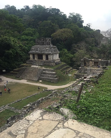 Templo del Sol, Palenque, Chiapas, México