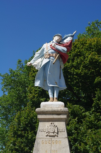 Statue of Christopher Columbus in Grant Park, Chicago.