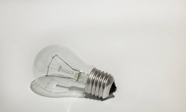 istock Lighting in the house. Tungsten lamp on a white background. 1469744491