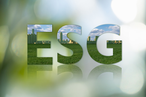 Concept of ESG - Environmental, social, and governance framework