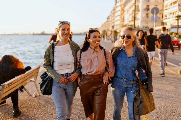 istock Three friends enjoying a trip together 1469759102