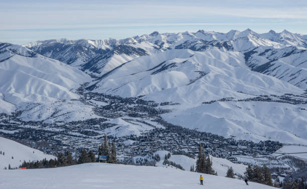 istock Winter in Sun Valley Ski Resort 1469763302