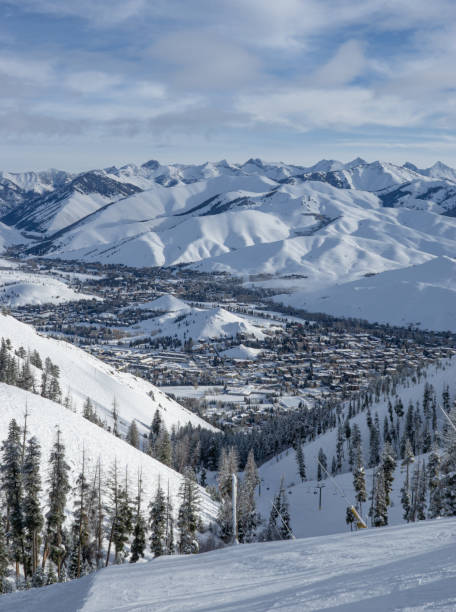istock Winter in Sun Valley Ski Resort 1469763875