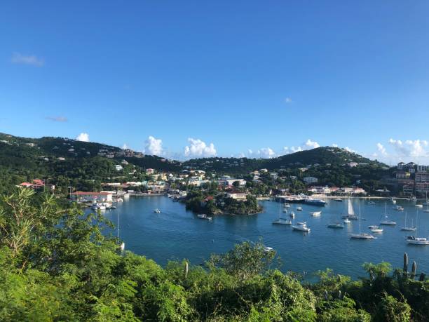istock Cruz Bay - St. John, US Virgin Islands - beautiful landscape 1469768376