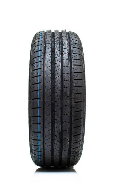 istock Stack of brand new high performance car tires 1469770210