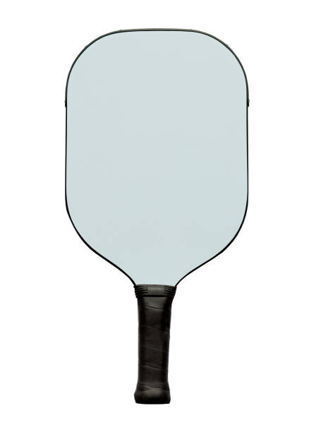 pickleball paddle per giocare a pickleball isolato su uno sfondo bianco. - remo foto e immagini stock