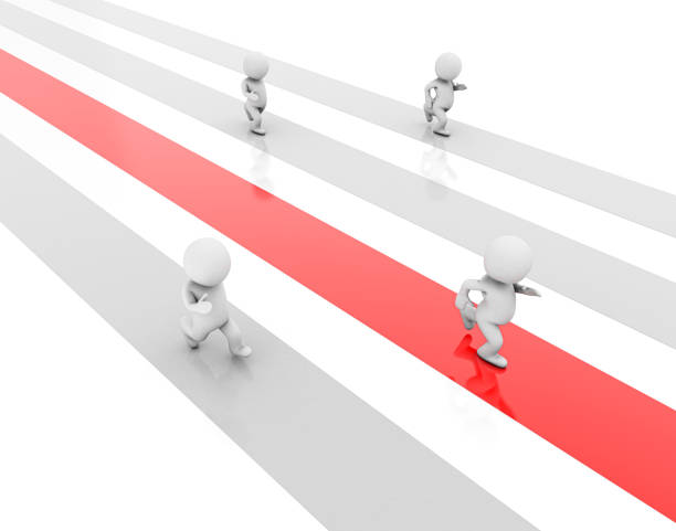 istock Leader of business group. Teamwork concept. Stand out from the crowd 1469779984