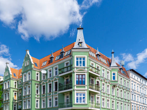 Old german architecture in Szczecin