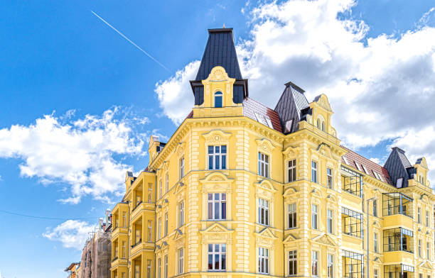 Ancient German house in Szczecin, Poland
