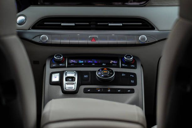 istock Modern car interior details. Car interior details. 1469782026
